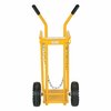 Vestil Yellow Welding Cylinder Hand Truck Molded Rubber Wheel 150 lb Capacity CYHT-1